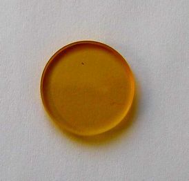 橙色滤光片  CB4 CB550 各种规格供应 直径10mm,厚度2.5