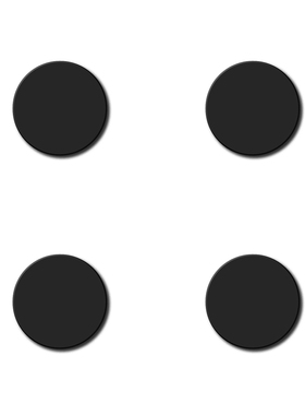 HWB4 红外透过 滤光片黑色 玻璃截止可见光黑色光学玻璃 Φ14*4mm