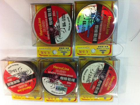 蜘蛛编织线图片款海洋滩钓水库池塘战 包芯咬 防缠绕 PE线1个包邮