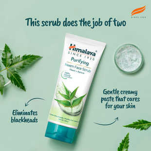 楝树净化面部磨砂膏 Scrub Purify Face 100ml Neem 印度喜马拉雅