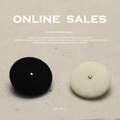 皮草扣子双面尼小香大衣装 YES艺森 简约植绒纽扣女毛衣针织衫 饰扣