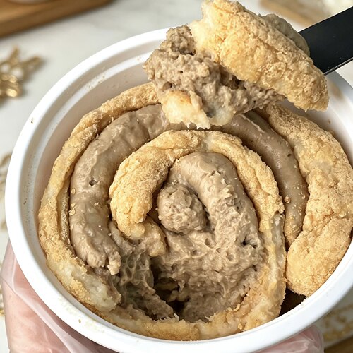 极卡生椰拿铁奶酱麻糍轻卡手工制作零食点心早餐饱腹代餐零食品
