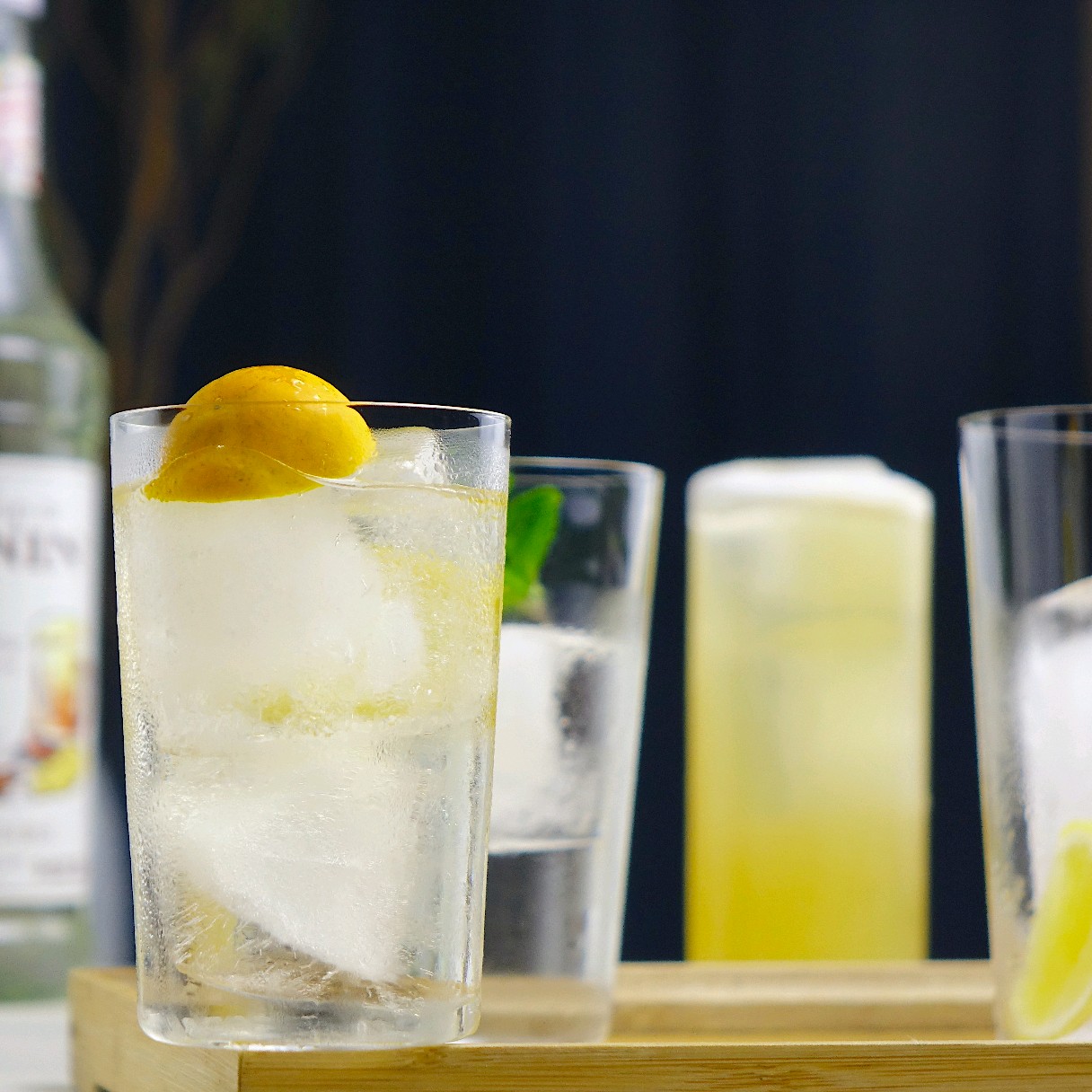 木村硝子手工超薄玻璃杯 水晶鸡尾酒杯 水杯 柯林杯 金汤力杯