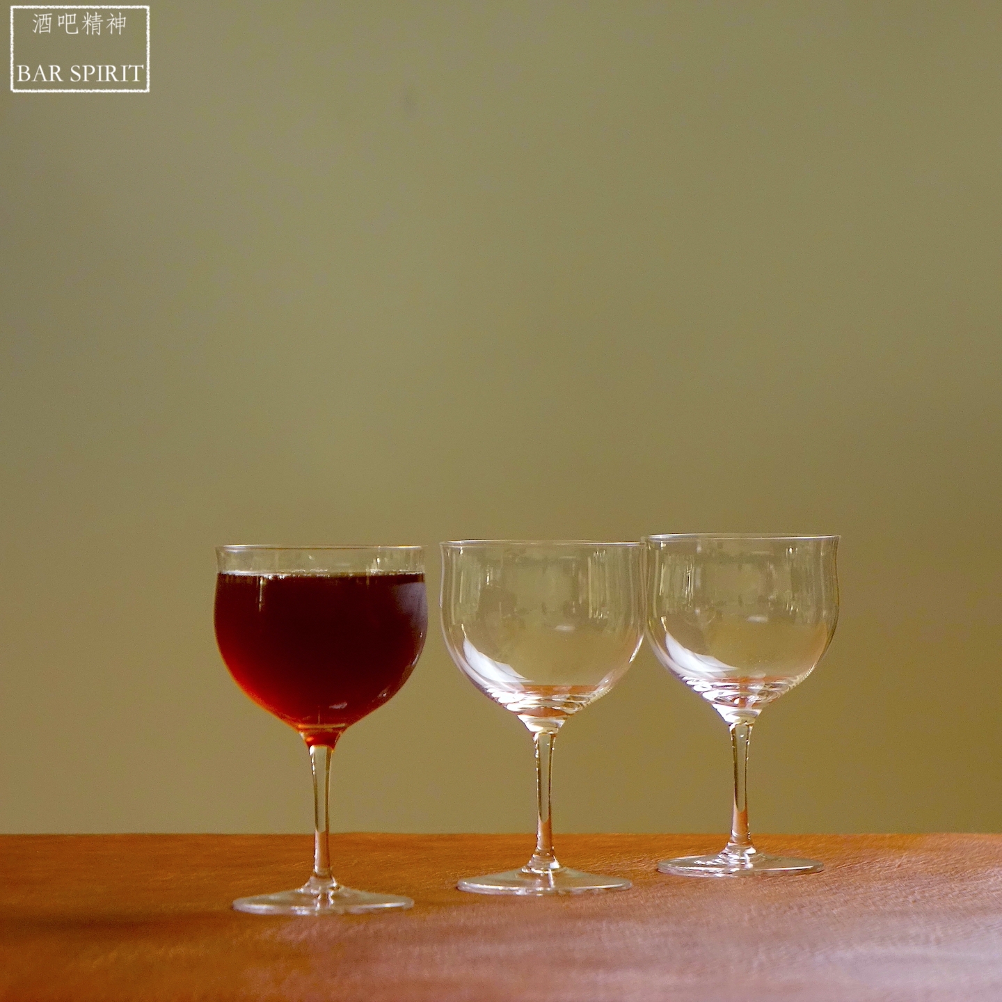 木村硝子手工无铅玻璃杯 水晶鸡尾酒杯 蝶形杯 曼哈顿杯 马天尼杯