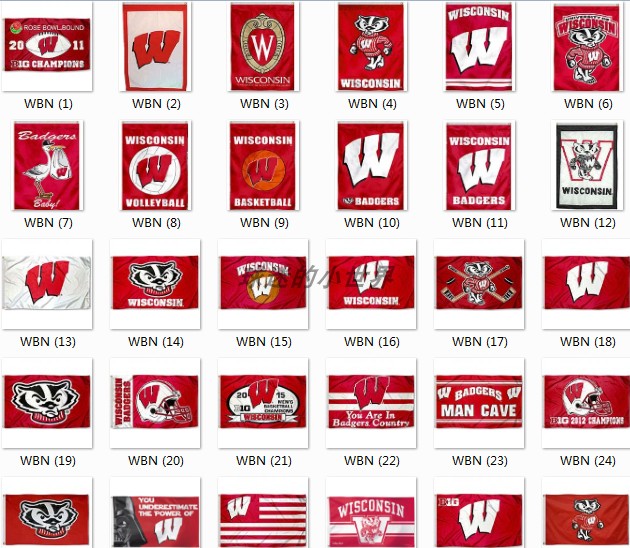 WisconsinBadgers旗帜2but