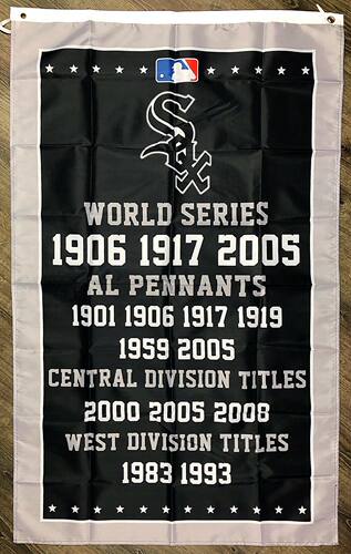 MLB Chicago White Sox World Series Championship Flag球迷旗帜