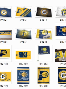 NBA Indiana Pacers Flag印第安纳步行者队球迷旗帜会场壁画海报