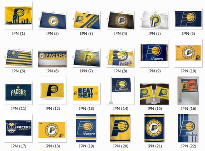 NBA Indiana Pacers Flag印第安纳步行者队球迷旗帜会场壁画海报