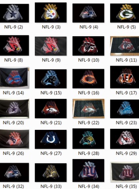 Football NFL All Team Flag美式橄榄球队球迷节日装饰海报旗帜