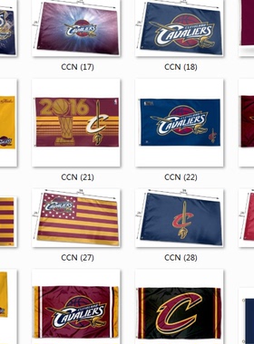 NBA Cleveland Cavaliers Flag克利夫兰骑士队球迷旗帜会场海报