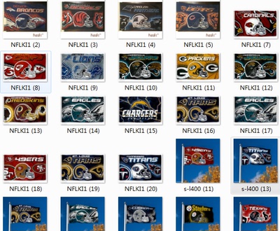 Football Green Bay Packer Kansas City Chiefs New York Flag