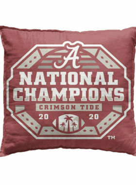 Alabama Crimson Tide National Champs Couch pillowcase枕套DIY