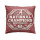Couch Alabama pillowcase枕套DIY National Champs Crimson Tide