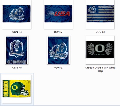 Dominion University Monarchs Oregon Ducks Flag俄勒冈大学旗帜