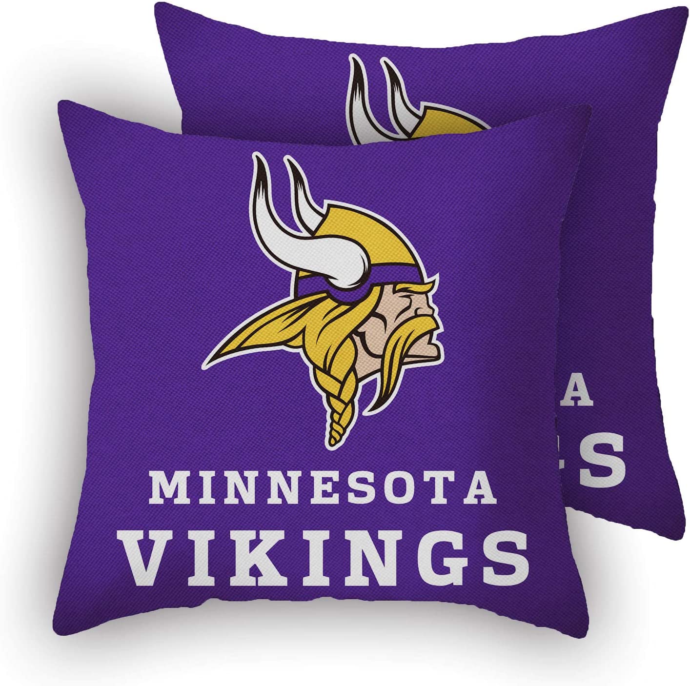 Minnesota Vikings pillowcase明尼苏达维京队球迷抱枕套DIY抱枕