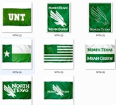 Flag北德克萨斯大学装 University 饰旗帜 Texas House North