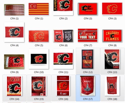 NHL Calgary Flames Flag卡尔加里火焰队队球迷会场宿舍装饰旗帜
