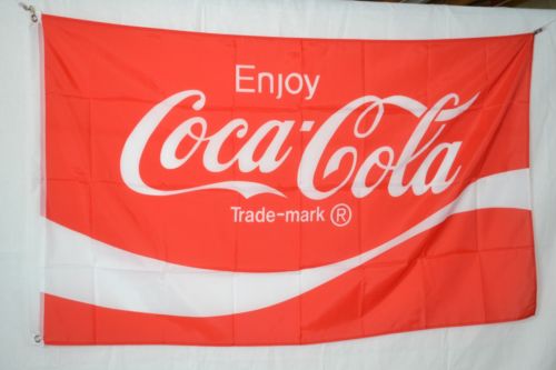 Cocacola Advertising Promotional订制MLB NHL NFL NBA旗帜大学