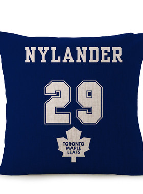 WILLIAM NYLANDER Toronto Maple Leafs定制标志抱枕套包含枕芯
