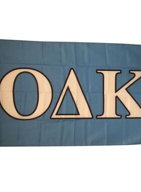 Omicron Delta Kappa Letter Flag订制MLB NHL NFL NBA旗帜大学名