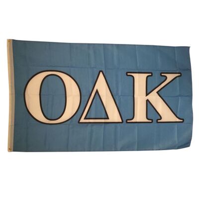 Omicron Delta Kappa Letter Flag订制MLB NHL NFL NBA旗帜大学名