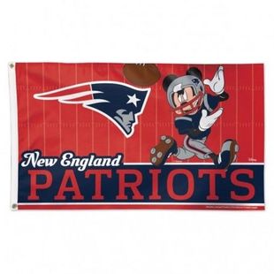 2018橄榄球队旗帜NFL New England Patriots Flag订制MLB NHL NBA