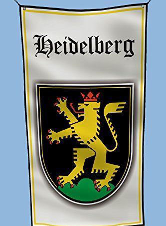 Heidelberg Germany Coat Of Arms Garage Hangar Basement Flag