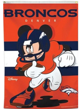 2018 Football NFL Denver Broncos Flag订制MLB NHL NBA旗帜