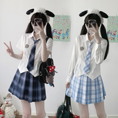 收腰衬衫 小乔 印象格原创正版 JK制服学院风套装 黑 白天鹅之梦