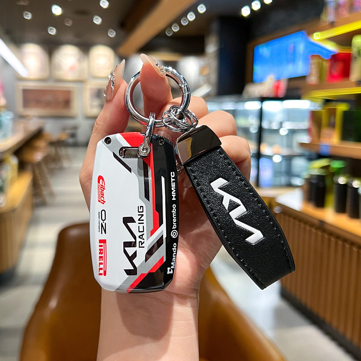 适用起亚K3钥匙套K4智跑kx3奕跑kx57凯绅壳CROSS索兰托K5车壳扣包