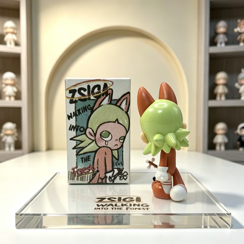Zsiga森林漫步系列狐狸手办