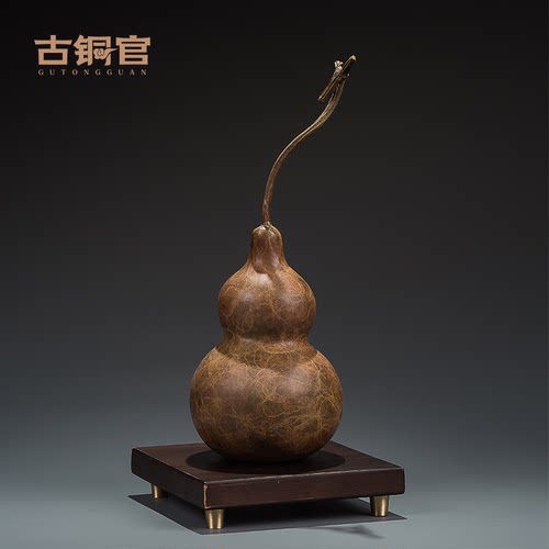 铜葫芦家居饰品桌面文创礼品复古