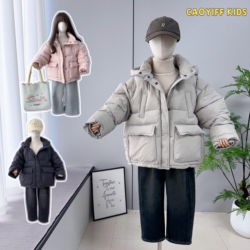 啦芙莱童装2024冬新款儿童加厚保暖外套男女童90白鸭绒羽绒服6892,童装/婴儿装/亲子装,羽绒服,淘宝优惠券,粉丝福利购,淘宝优惠卷