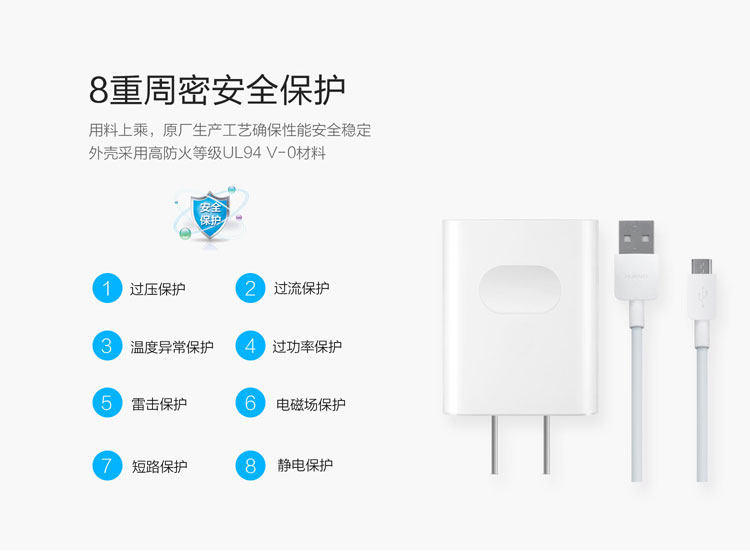 chargeur HUAWEI pour téléphones HUAWEI HUAWEI - Ref 1300989 Image 3