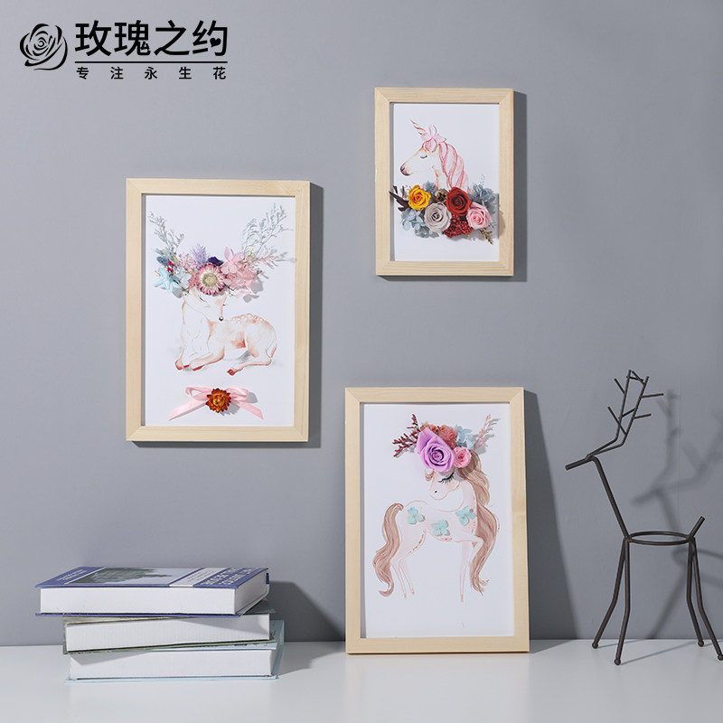 手工diy材料包干花制作永生花相框ins风家居立挂墙学生花艺课活动在类目 鲜花速递/花卉仿真/绿植园艺, 永生花/干花, 干花中 - 来自Buy2taobao.com提供专业的淘宝代购服务