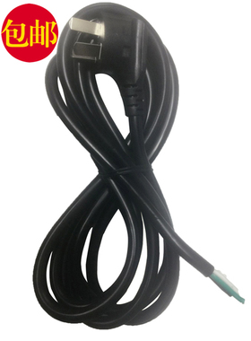 国标单头3C认证弯头电源线3*2.5平方1.8m 3m 5m三孔大功率插头线
