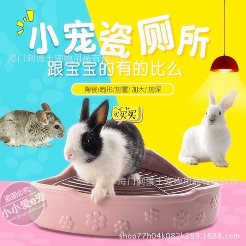 扇形超重防翻厕所兔子陶瓷厕所龙猫陶瓷厕所松鼠厕所荷兰猪厕所