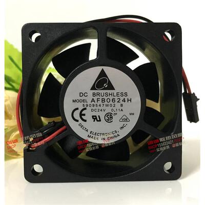 AFB0624EH/SH/HH/VH/H 6025 24V 双滚珠变频器 6cm散热风扇