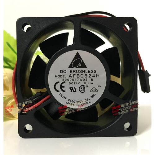 AFB0624EH/SH/HH/VH/H 6025 24V 双滚珠变频器 6cm散热风扇