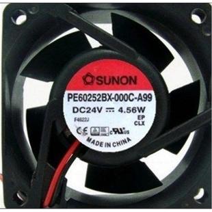 PE60252BX 24V 000C 6025 4.56W变频器散热风扇 A99 原装