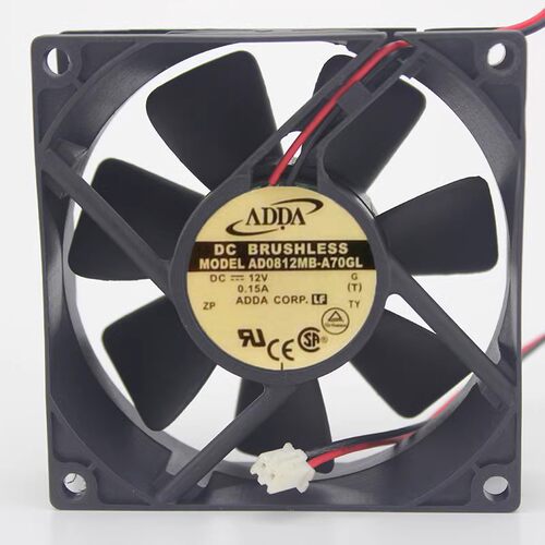 原装 8025 12V0.15A AD0812MB/MS-A70GL机箱监控电源静音风扇