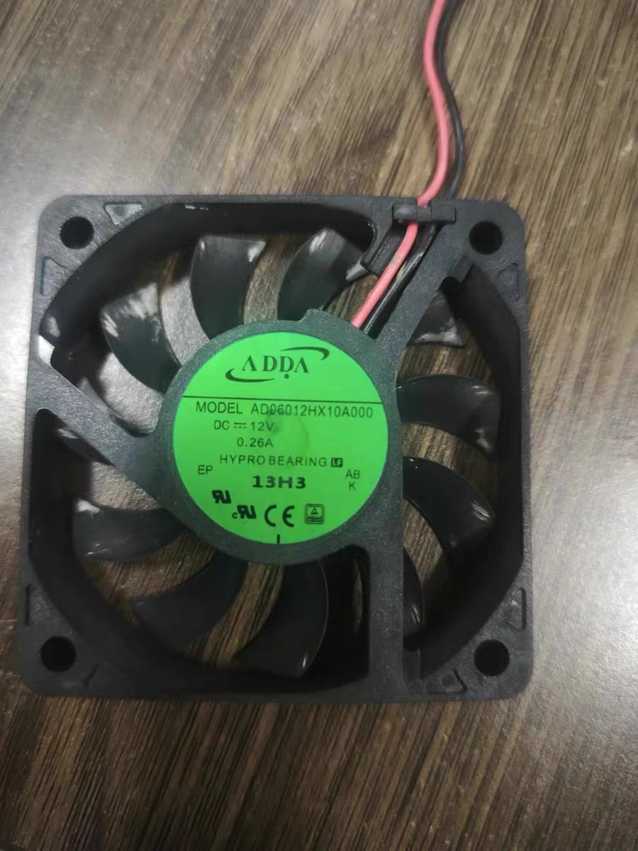 ADDA ADDA AD06012HX10A000 6010 12V 0.26A 6CM厘米散热风扇