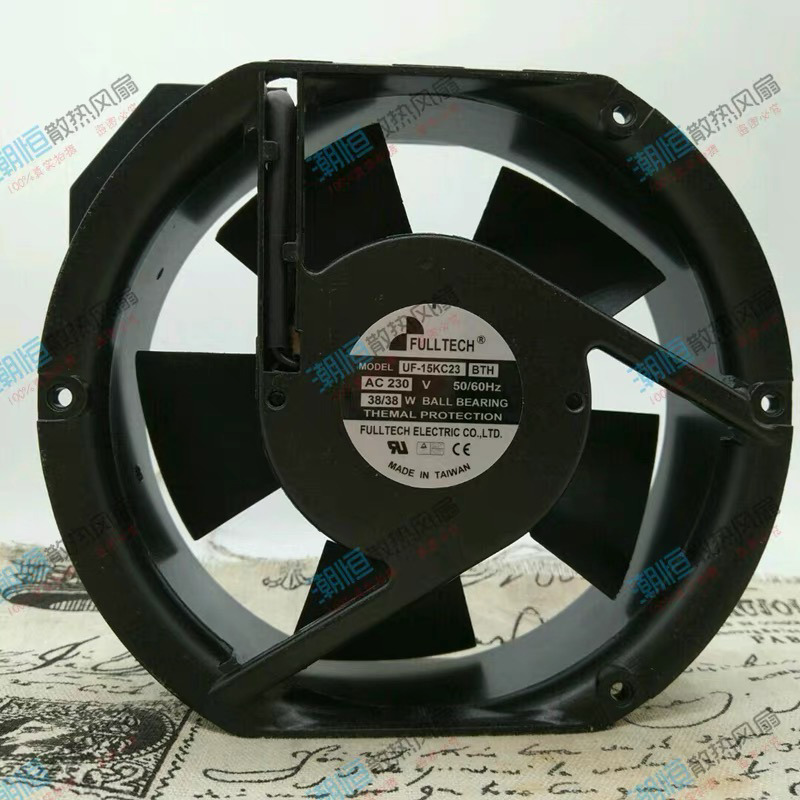 台湾福佑/FULLTECH 17251 UF-15KC23 BTH 230V 轴流机柜散热风扇