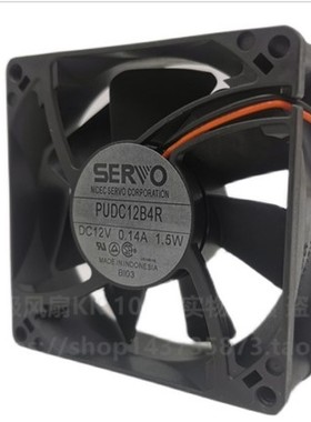 SERVO 8025 8CM 12V 0.14A 变频器散热风扇 PUDC12B4P PUDC12B4R
