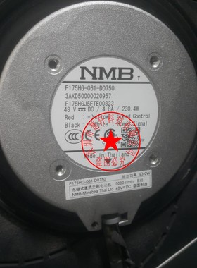 F175HG-061-D0750 3AXD50000020957 48V4.80A 230.4W 离心风机