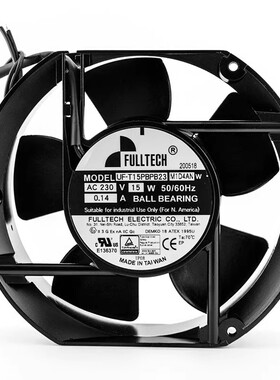 UFT15PBPB23M1D4AN AC230V 15W原装防爆ATEX防水IP68风扇