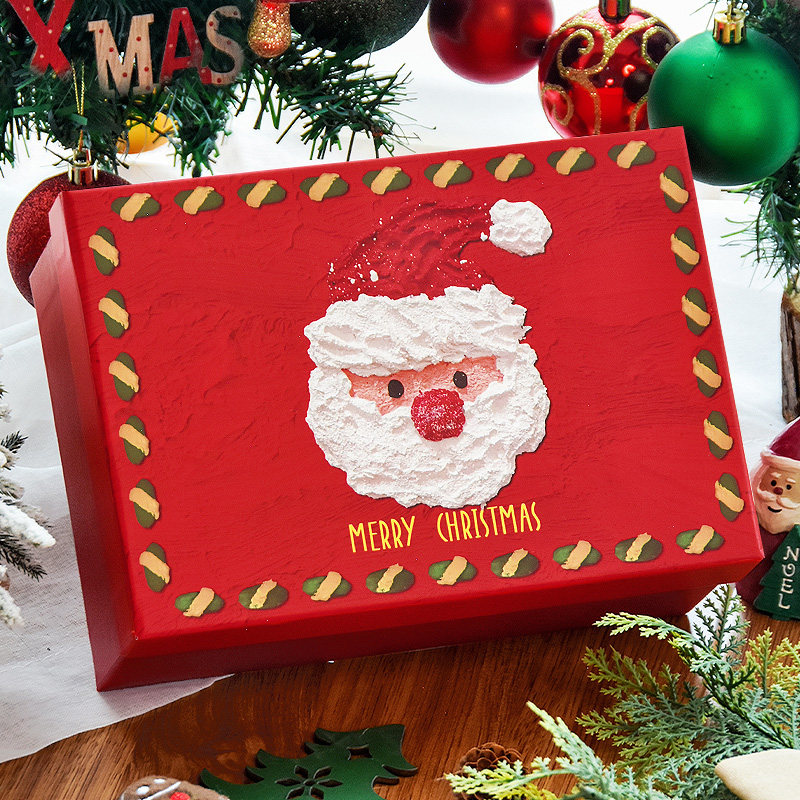 圣诞礼物盒子高级感小众