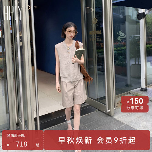 阔腿版型 时尚卷边 立体剪裁