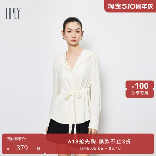 衬衫HPLY商场同款复古