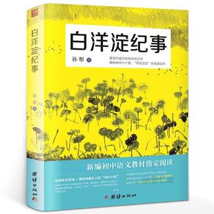 白洋淀纪事 语文教材阅读初中七年级书目课外书 完整收录荷花淀/芦花荡/采蒲台的苇等54篇作品 孙犁短篇小说